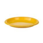 Plastic Plate Royal Yellow 9"