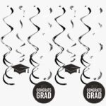 קישוט תלייה סיום לימודים שחור