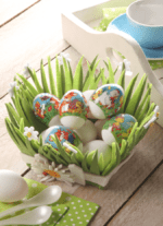 Colorful Easter Eggs Decorating Ribbon - Image 2