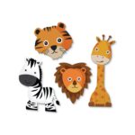 קישוטי שולחן יום הולדת ג'ונגל