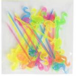 קיסמים פלסטיק מולטיקולור פלמנגו