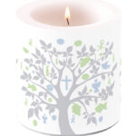 נר קטן טקס המיסה הראשון כסוף