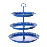 סטנד פלסטיק 3 קומות -כחול כהה