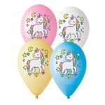 סט בלונים מודפסים – חד קרן