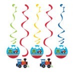 קישוט תלייה יומולדת רכבות