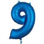 בלון מיילר 34″ ספרה 9 צבע כחול