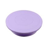 סטנד עגול מסתובב לעוגה סגול