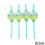 קשיות פלסטיק יומולדת ג'ונגל 10 יח'