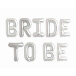 בלון B2B כסף עם לולאות תלייה