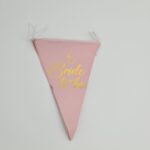 שרשרת דיגלונים Bride to be כיתוב זהב