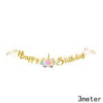 שרשרת חד קרן HB בזהב מנצנץ