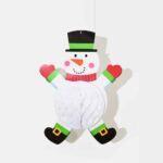 סט קישוטי תלייה איש שלג