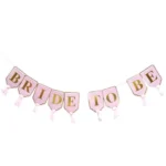 שרשרת bride to be ורוד זהב