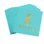 מפיות סט גיל שנה כחול