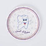 צלחות נייר בינוניות דגם שן