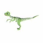 שרשרת Happy Birthday  דינוזאורים