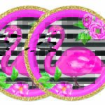 צלחות סט פלמינגו קטן