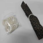 חבקי מפיות פנינה מטאלי