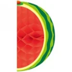 קישוט למרכז שולחן מנייר- אבטיח