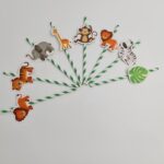 קש נייר חיות