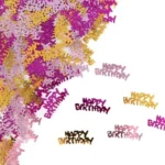 קונפטי HB ורוד זהב