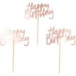 קיסם מטאלי HB רוז גולד