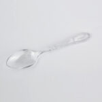 כף כסף נצנצים וינטג' פלסטיק קשיח