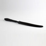 סכין שחור וינטג' פלסטיק קשיח