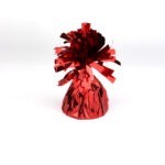 משקולת לבלונים בצורת סוכריה / אדום