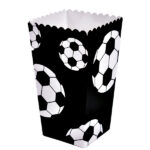 קופסאות פופקורן וחטיפים  כדור רגל