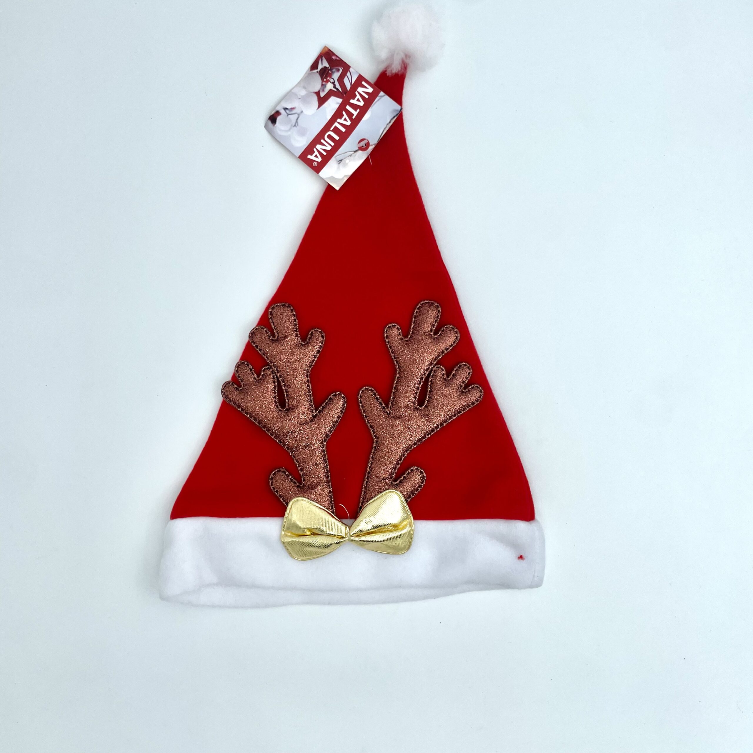 image_50353409 طاقية بابا نويل غزال بني - الصورة 1