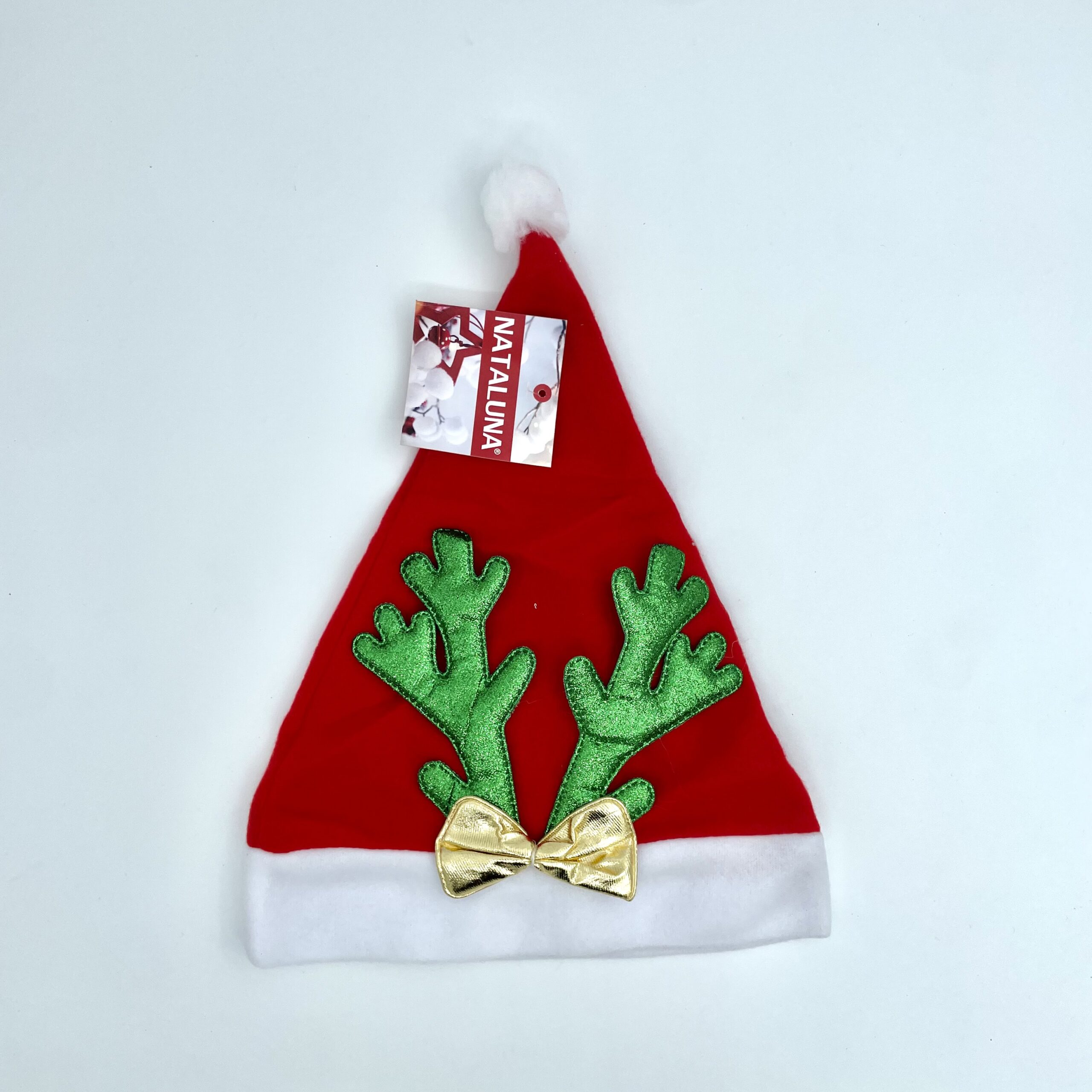 image_50370817 طاقية بابا نويل غزال اخضر - الصورة 1