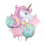 זר בלונים חד קרן קסום