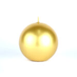 נר כדור זהב קטן